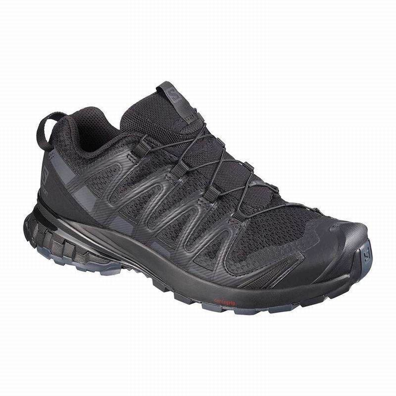 SALOMON XA PRO 3D V8 Philippines - Women's Trail Running Shoes - Black | 254689-HUV